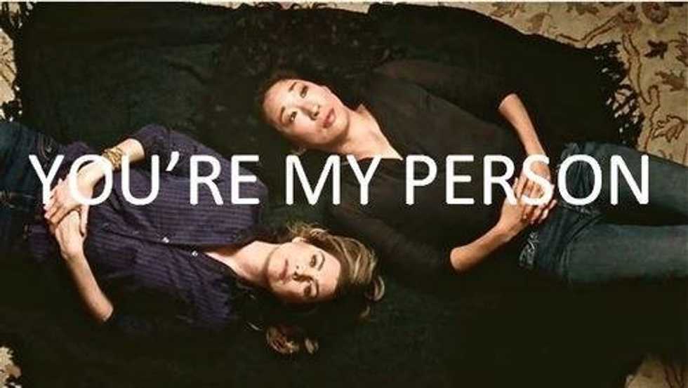 To "My Person" In Freshman Year