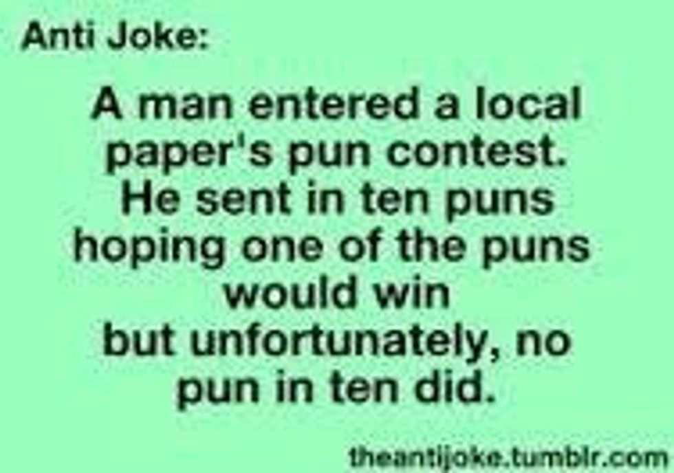 The Art Of The Anti-Joke