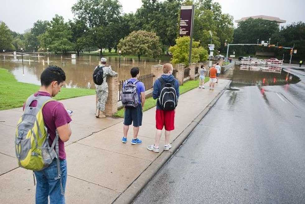 What Happens When It Rains At Texas State University