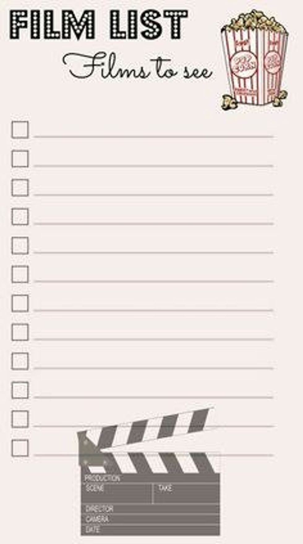 30 Movies To Watch Before You're 30: A Checklist