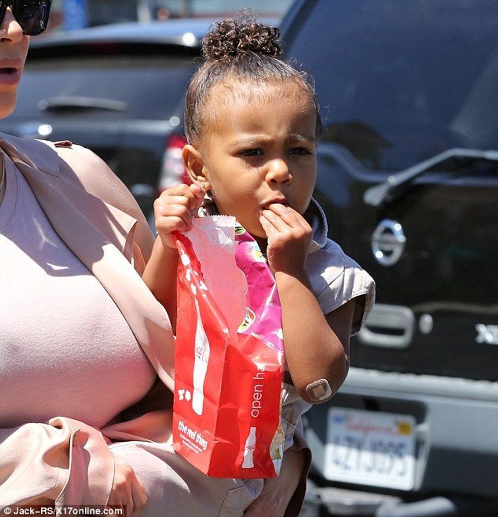 8 Struggles Of Eating Healthy, As Told By North West