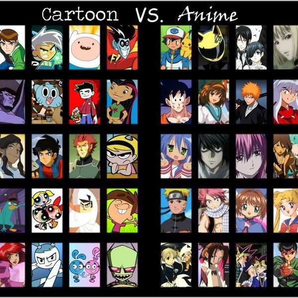 The Difference Between Anime and Cartoons