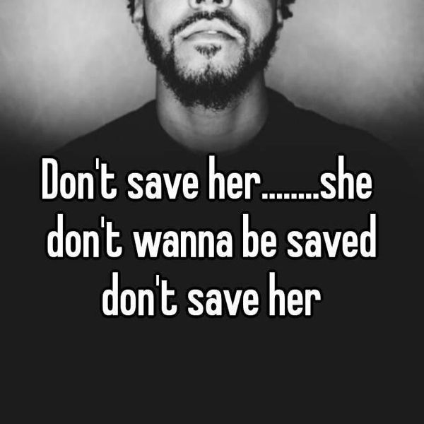 She Doesn't Need To Be Saved