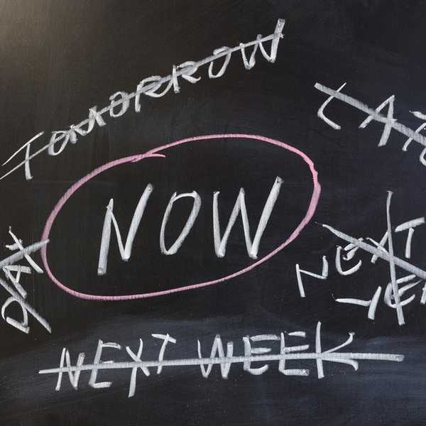 How About Now Instead of Later