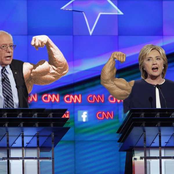 Contesting Candidates At The Democratic Debate