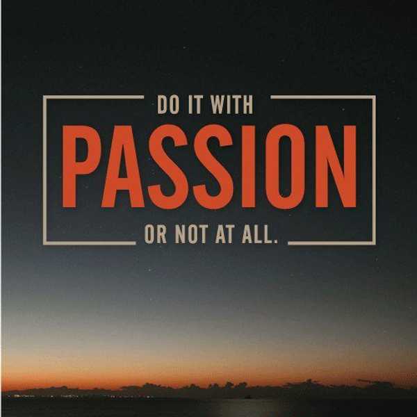 Are We A Generation Of Passion Or Monetary Gain?