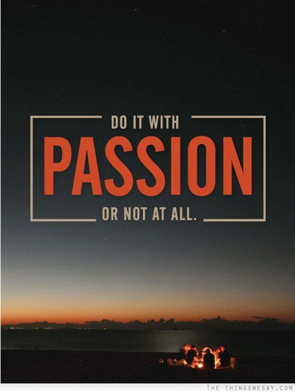 Are We A Generation Of Passion Or Monetary Gain?
