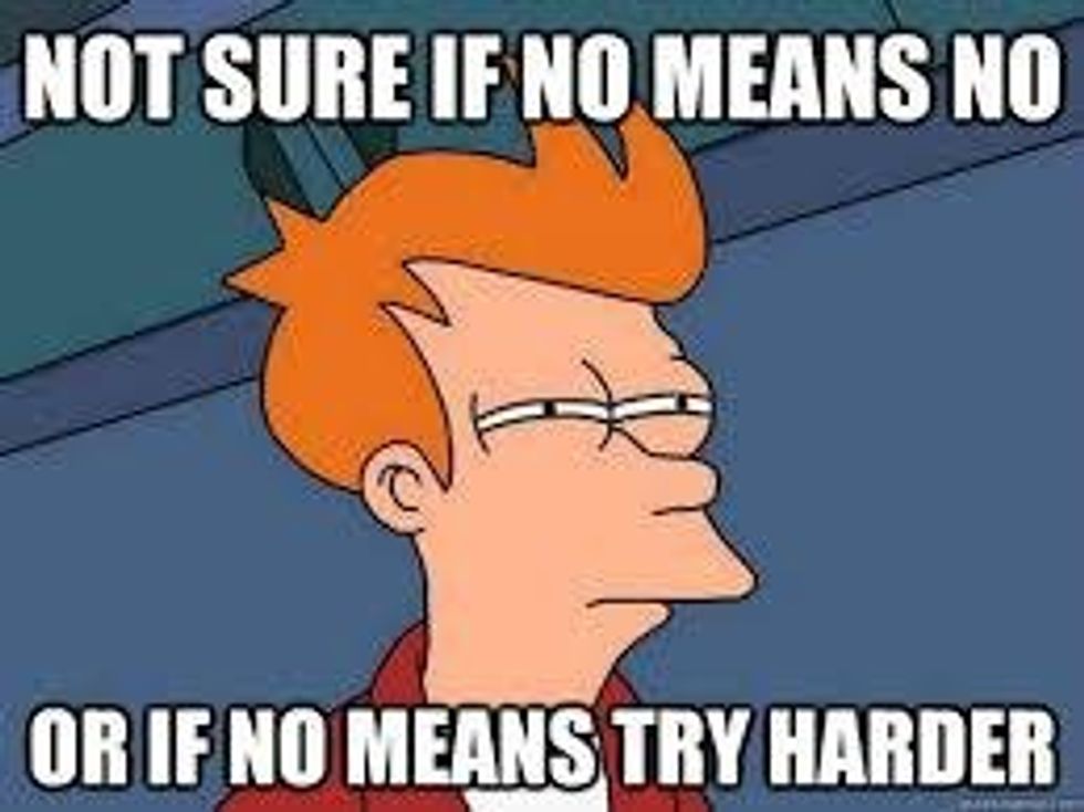 'Don't Touch Me' Does Not Mean 'I Hate You'