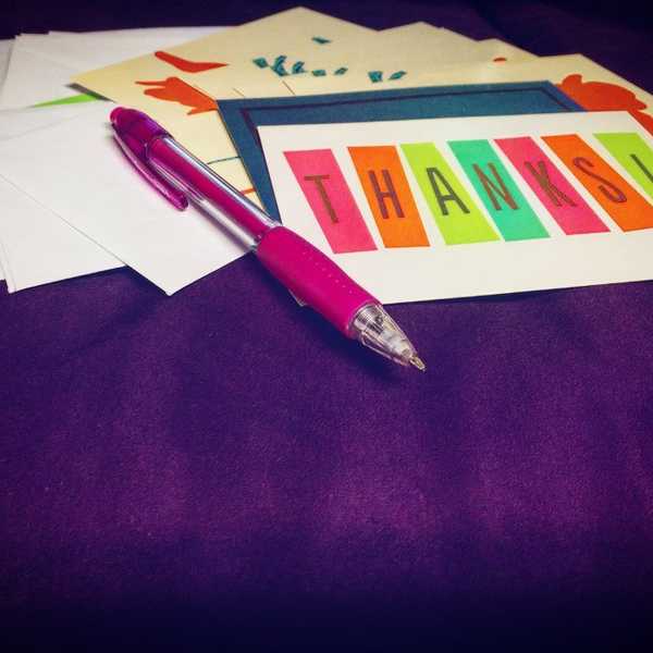 Making The World A Better Place, One Thank You Letter At A Time