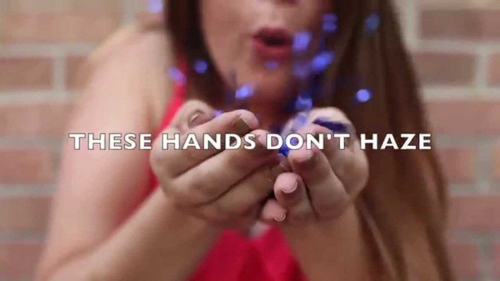 These Hands Definitely Don't Haze