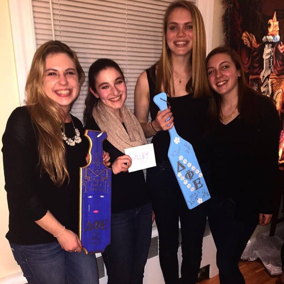 7 Emotional Stages Of Making Your Sorority Paddle For Your Big