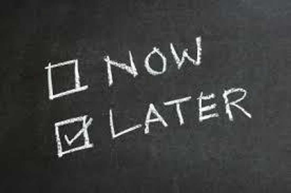 Procrastination