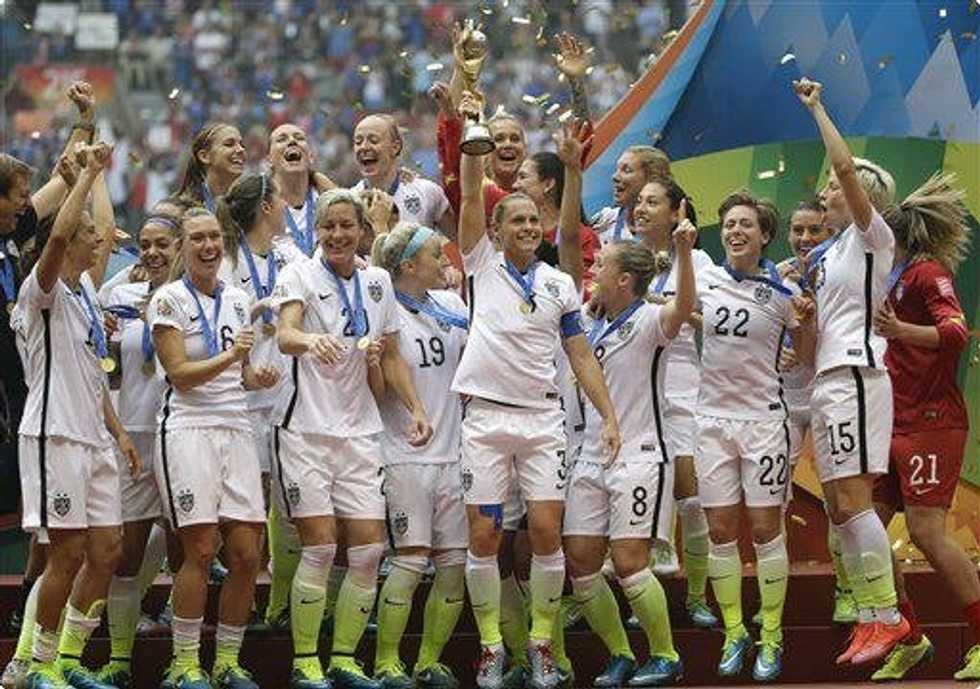The US Women's Soccer Wants Equal Pay Now