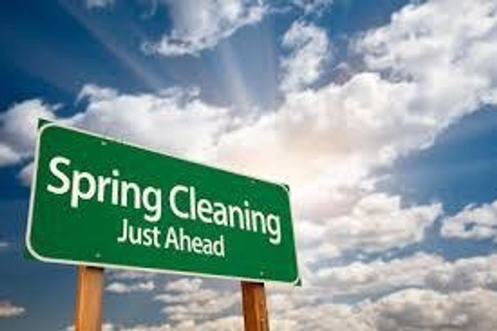 Our Own Spring Cleaning