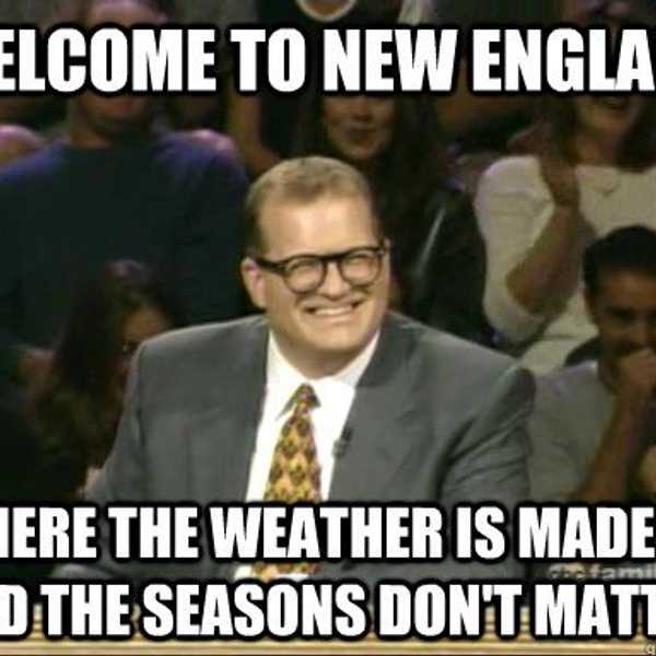 The Love/Hate Relationship Of New England Weather