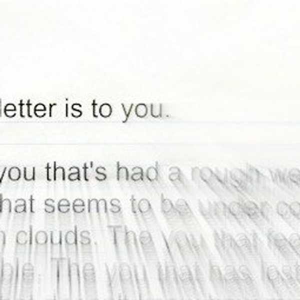 A Letter To Anyone Who Reads Open Letters