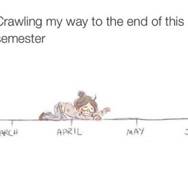 5 Reasons Why April Is Actually The Worst Month In College