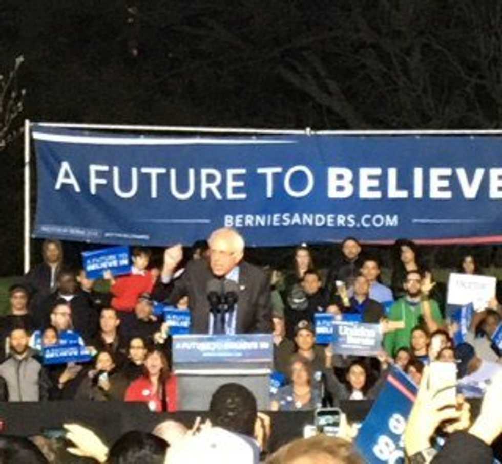 The Day I Saw Bernie Sanders