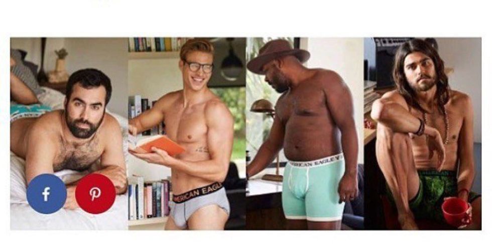 American Eagle's Body Positive Underwear Campaign For Men