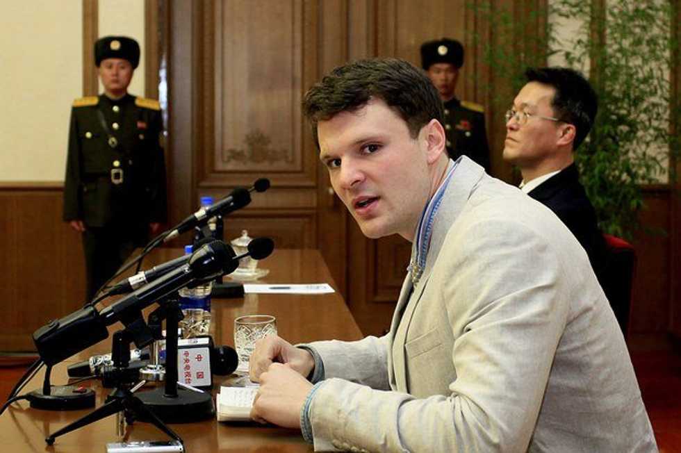 Warmbier Sentenced to Hard Labor in North Korea
