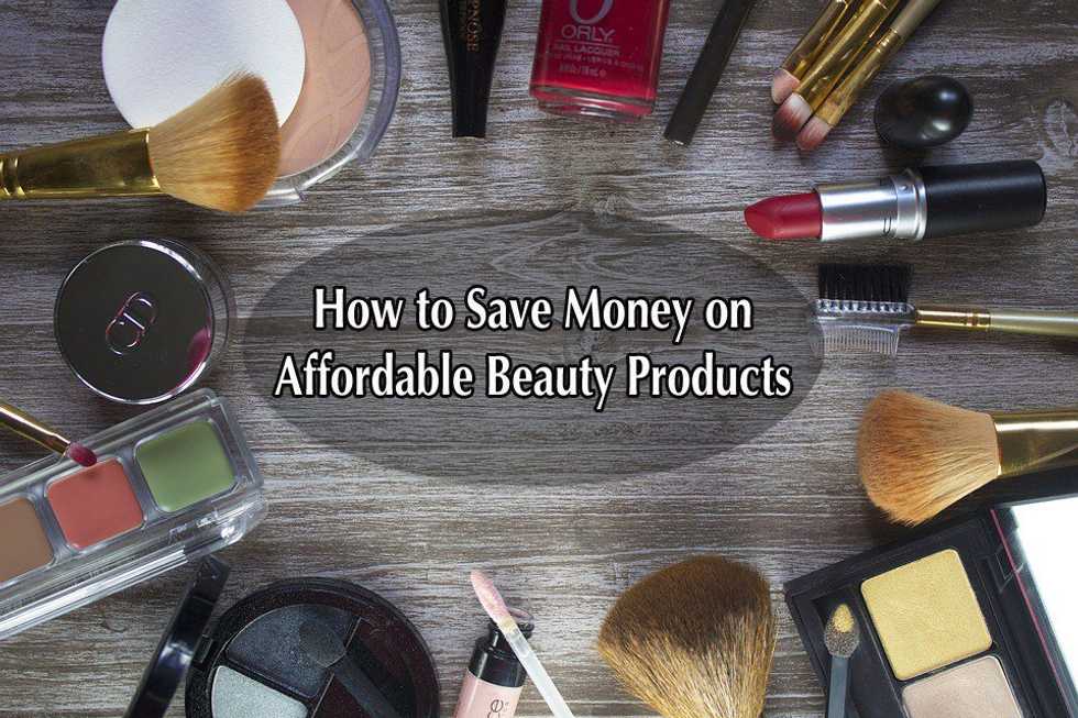 How To Save Money On Affordable Beauty Products
