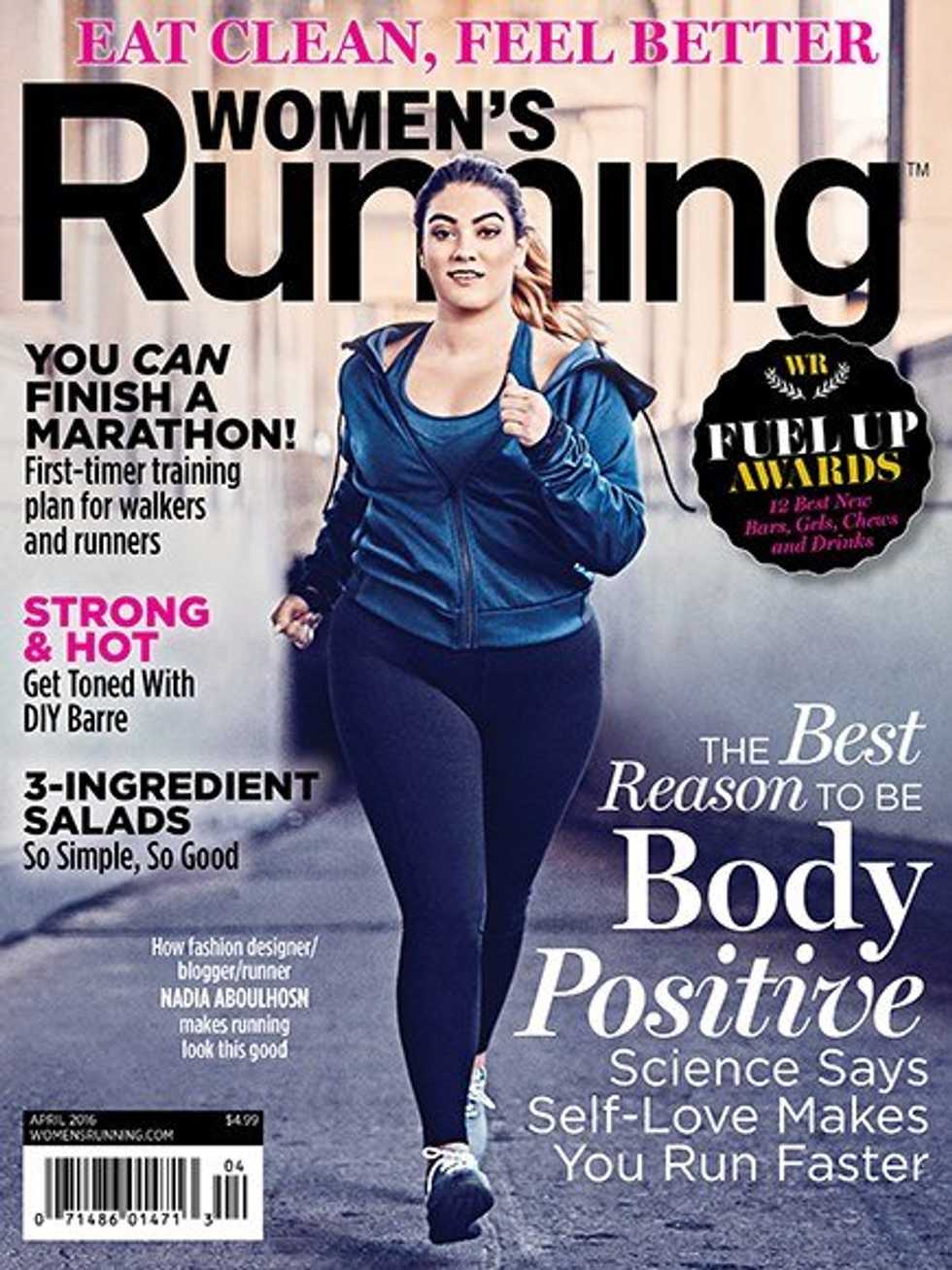 Women's Running Magazine Uses A Plus-Sized Cover Model