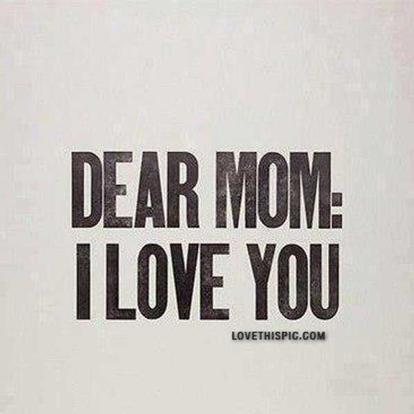 To My Biggest Supporter: My Mom