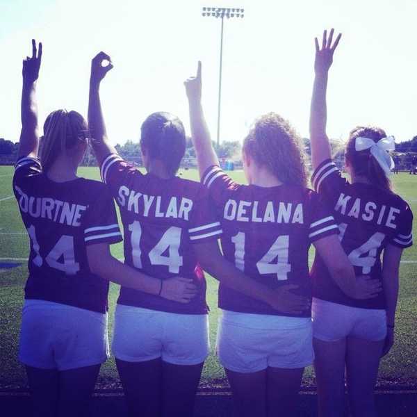 High School Cheerleading Vs. College Cheerleader