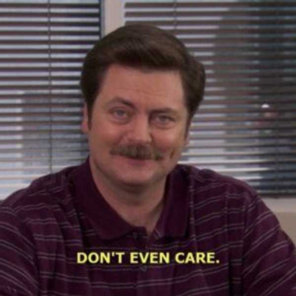 Spring Semester According To Ron Swanson
