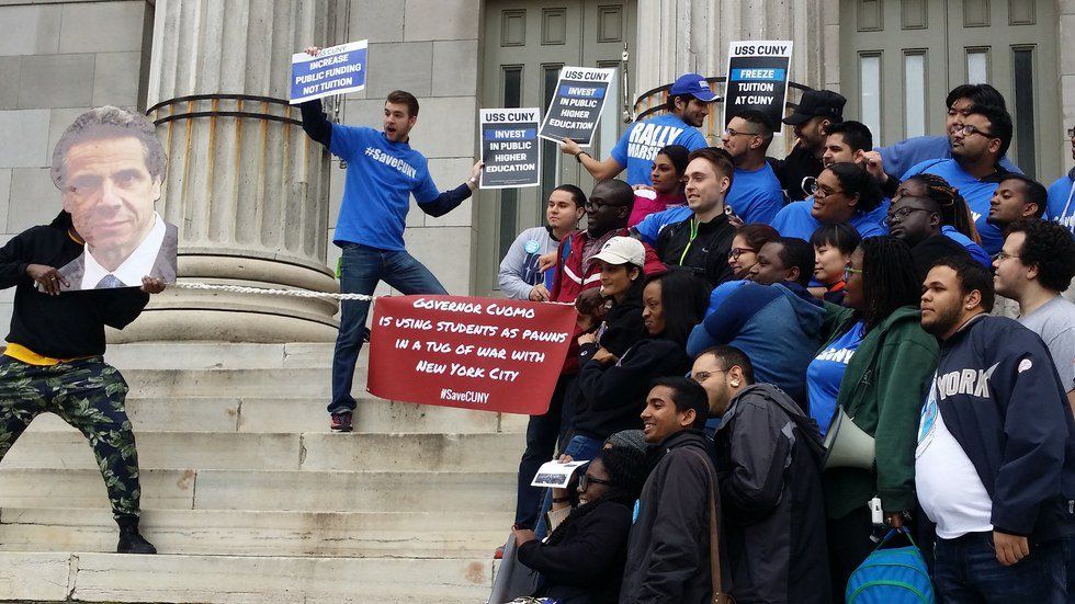 CUNY Rises To Stop Governor Cuomo