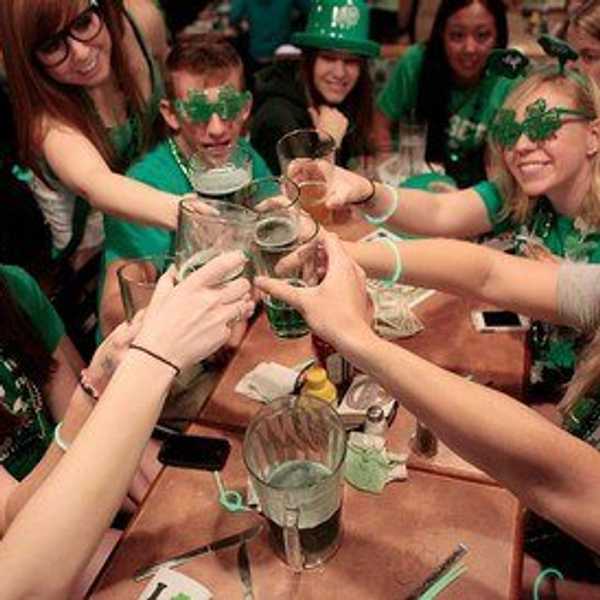 Why We Find Everyone With A Drink On March 17th
