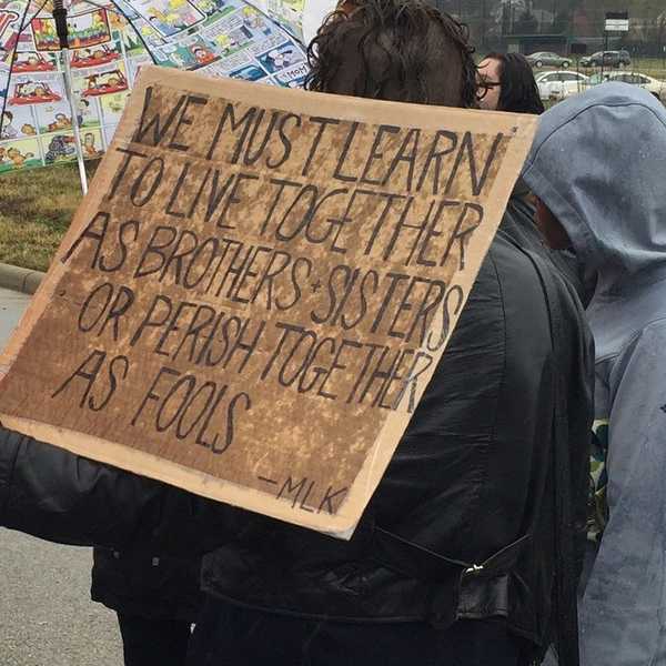 I Protested At A Trump Rally