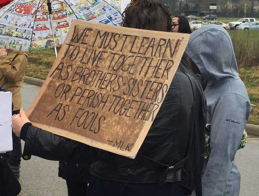 I Protested At A Trump Rally