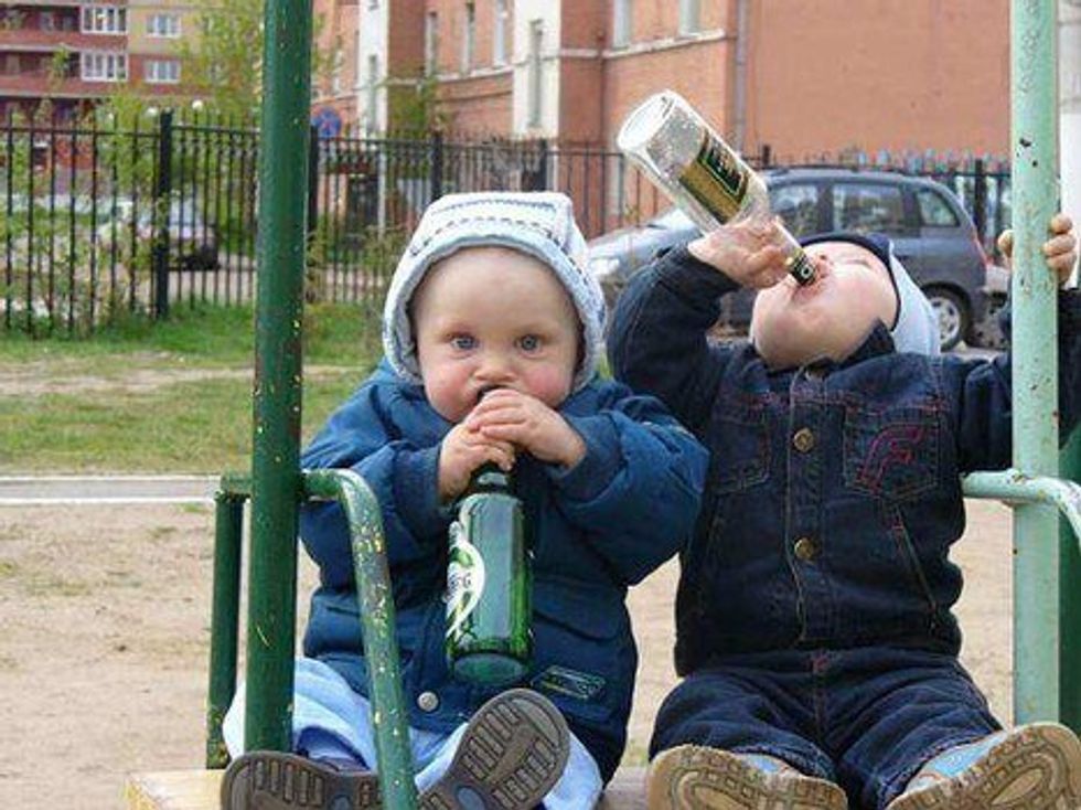 9 Ways Drunk Adults Are Like Toddlers