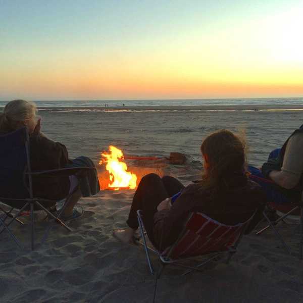 Bonfire on the Beach