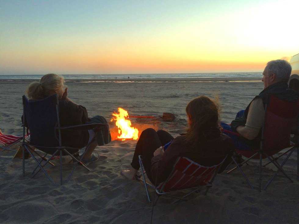 Bonfire on the Beach