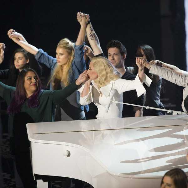 Gaga Tackled Sexual Assault At The Oscars