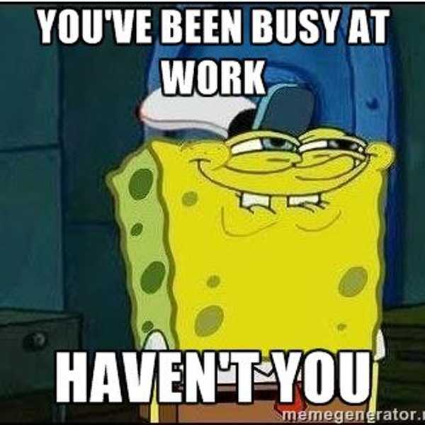 10 Things When Job Hunting From Spongebob