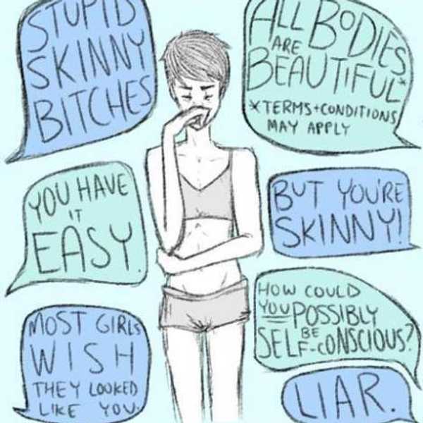 Four Myths Of Skinny Shaming