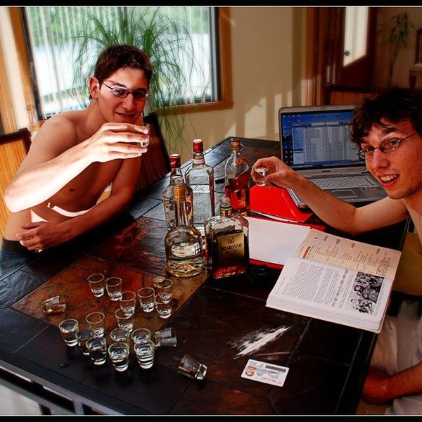 The Studying Drinking Game