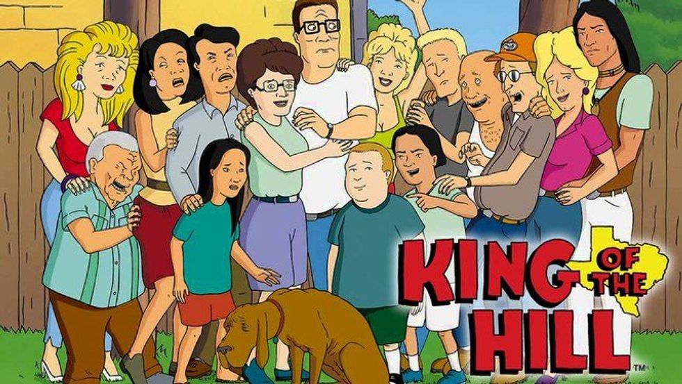 "King of the Hill" Characters At An Ohio College