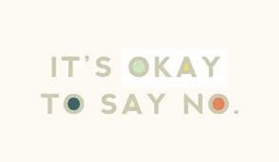 Learning How To Say No