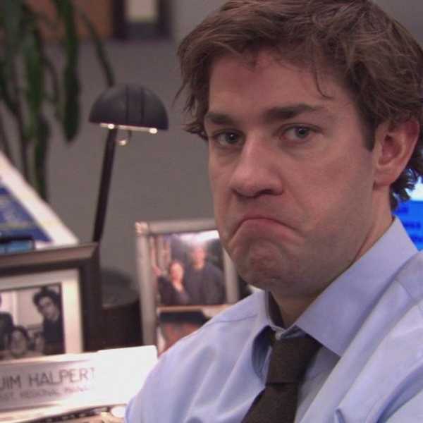 9 Times Jim Halpert's Face Explained Being A College Student