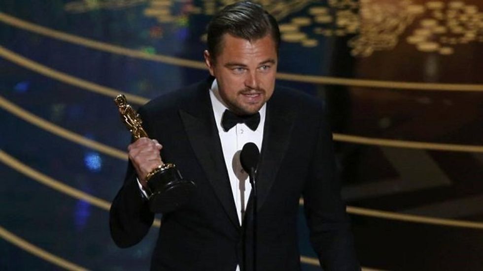 Leonardo DiCaprio Has Finally Won An Oscar, And We're All Freaking Out