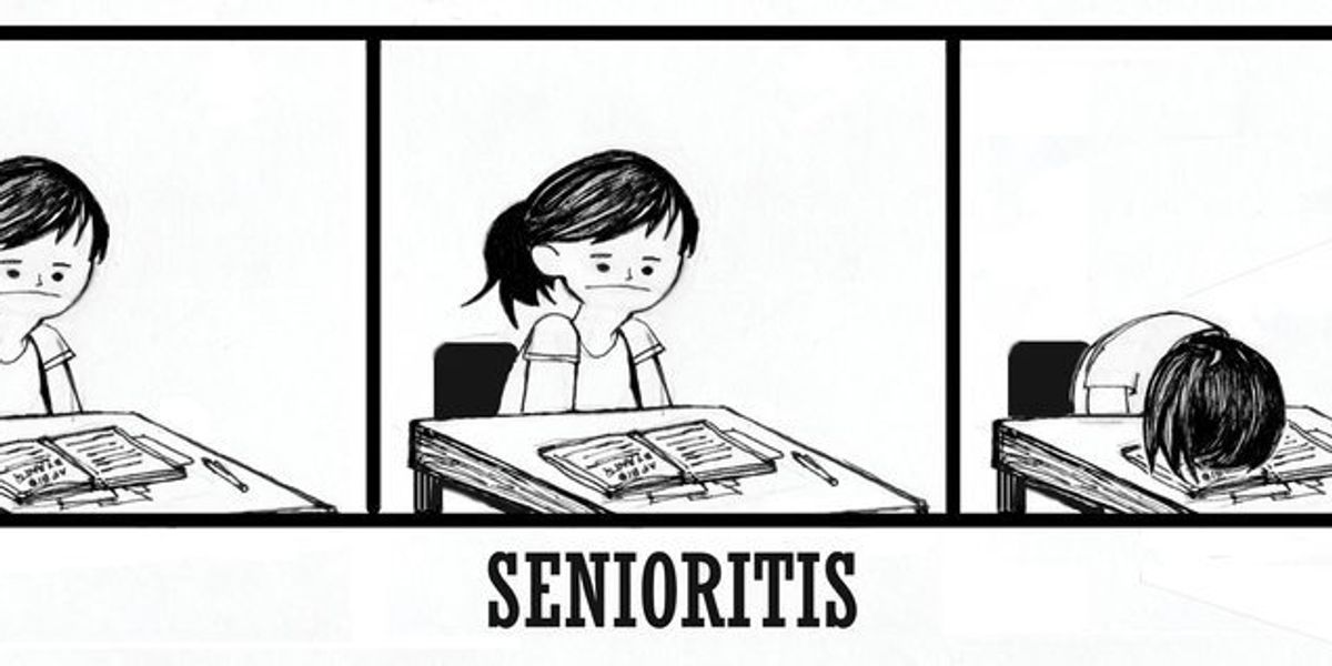 Senioritis Mem The 6 Stages Of Senioritis | The Odyssey Online