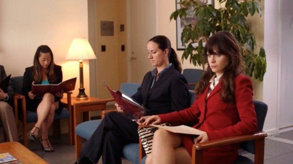 Trying to Get Through an Interview, As Told by 'New Girl'