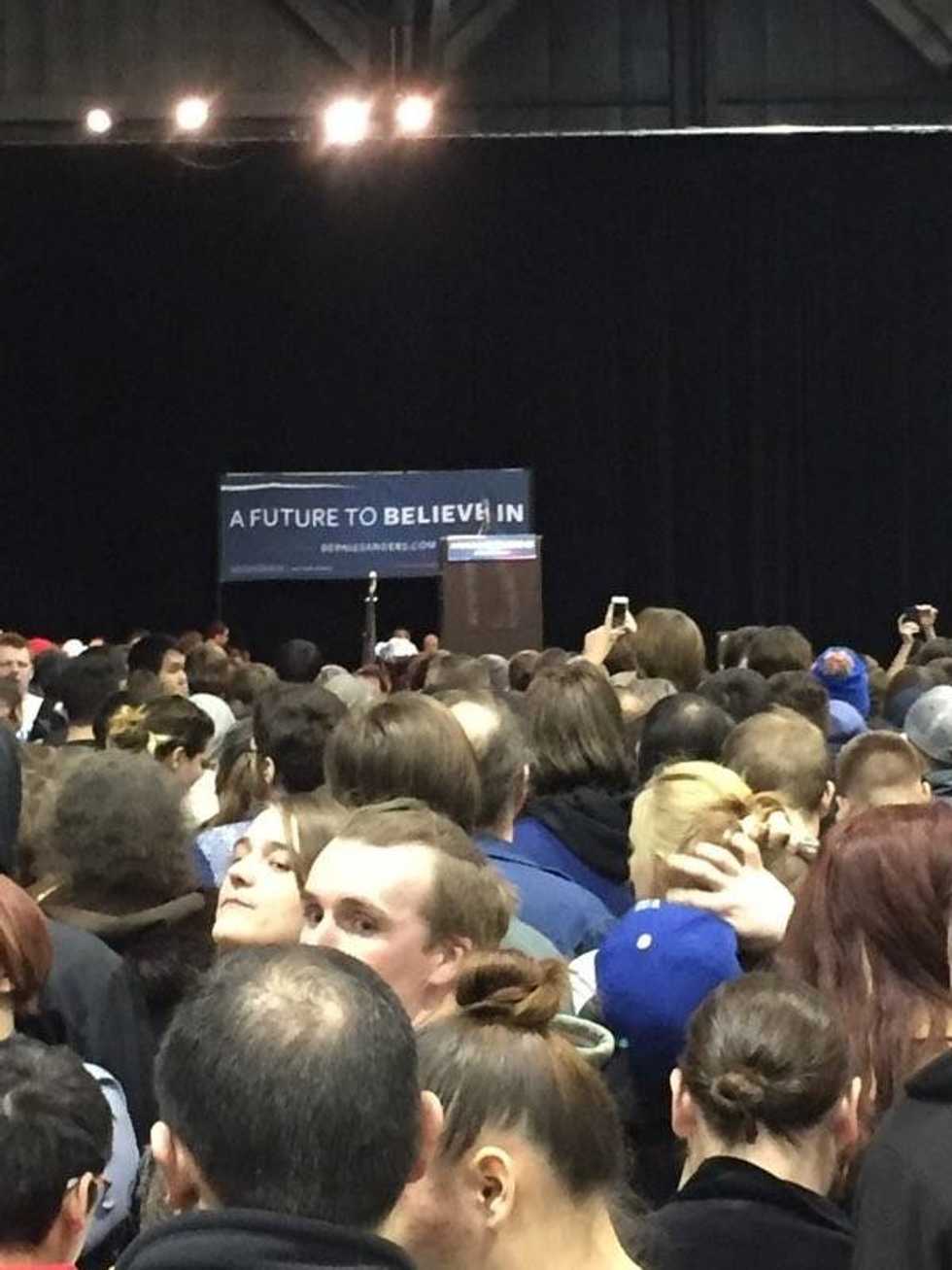 What It Feels Like To Go To A Bernie Sanders Rally