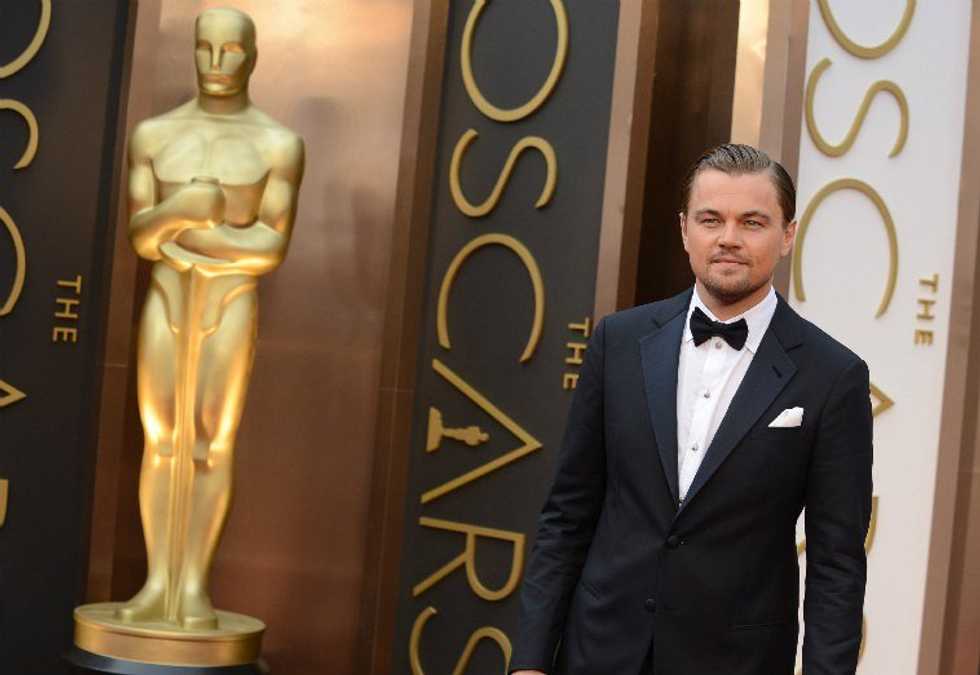 Leonardo DiCaprio Wins At The Oscars