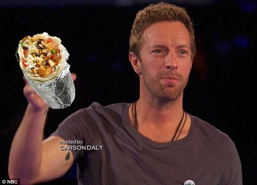 My Love Affair With Chipotle As Described By Coldplay Songs