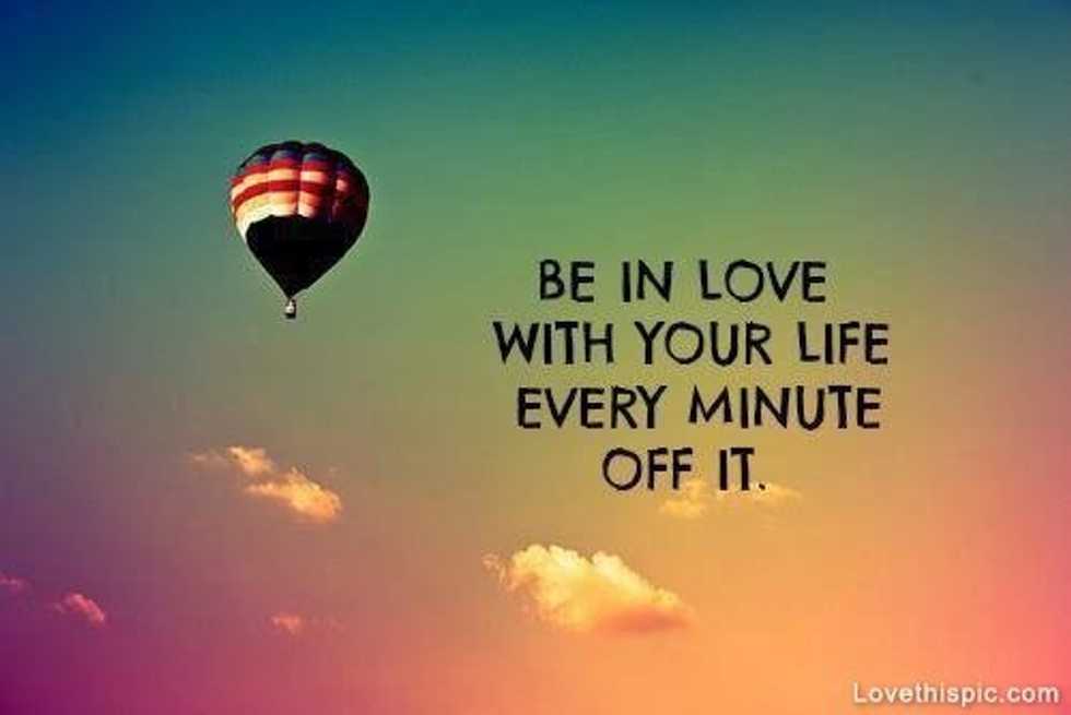 It's OK To Love Your Life